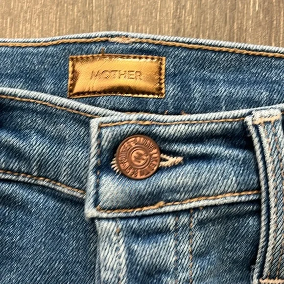 NWT MOTHER THE TRIPPER ANKLE FRAYPlay Like A Pirate Size 25 - Picture 6 of 9